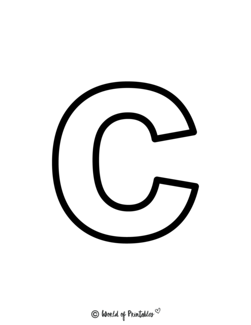 Printable Letters &  Alphabet Letters - World of Printables