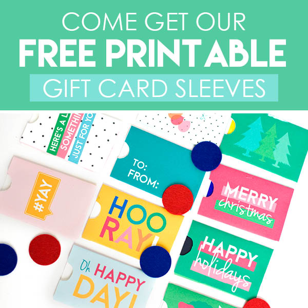 printable gift card holder birthday
