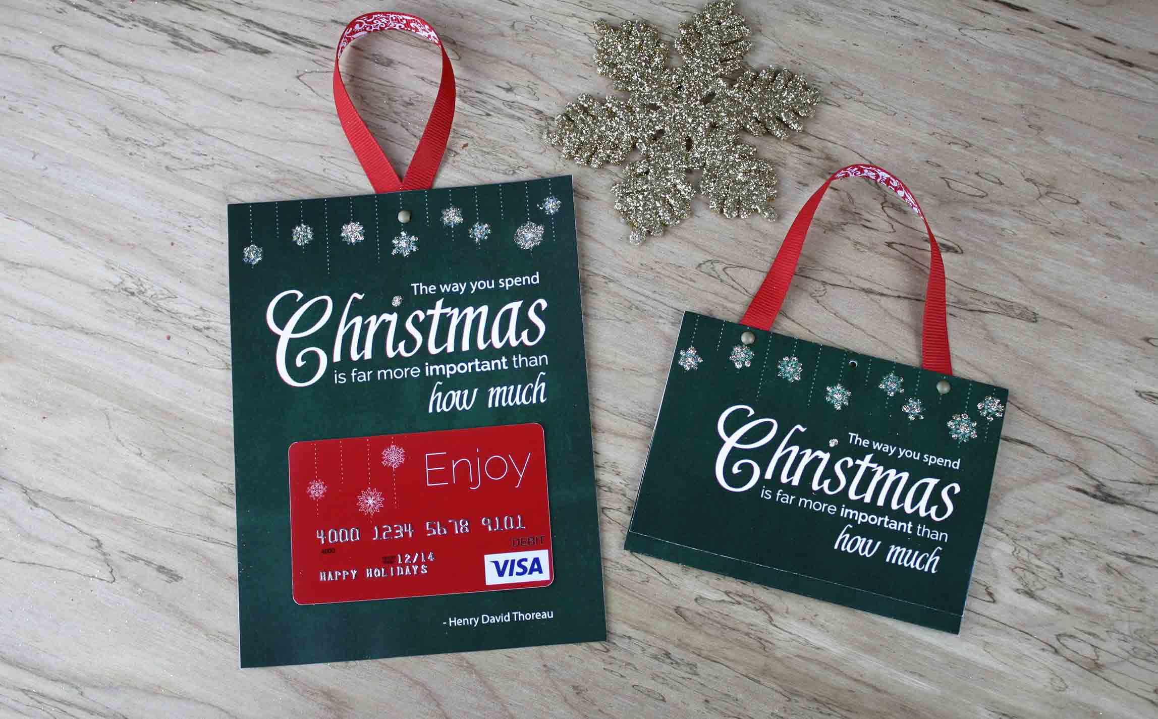 printable gift card holders christmas