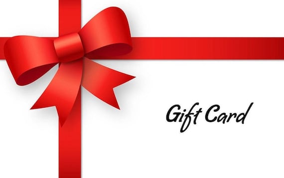 Gift Card, Printable Gift Card, Gift Voucher, Gift Certificate ...
