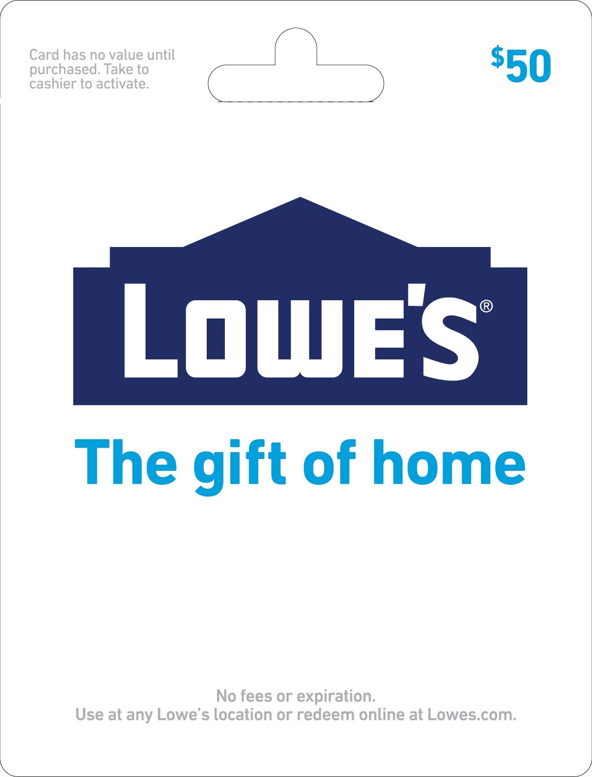 Lowes Gift Card
