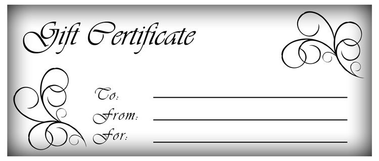 Make Gift Certificates with Printable Homemade Gift Certificates ...