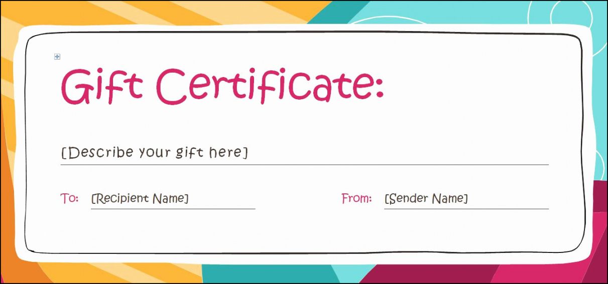 printable gift certificate for house cleaning