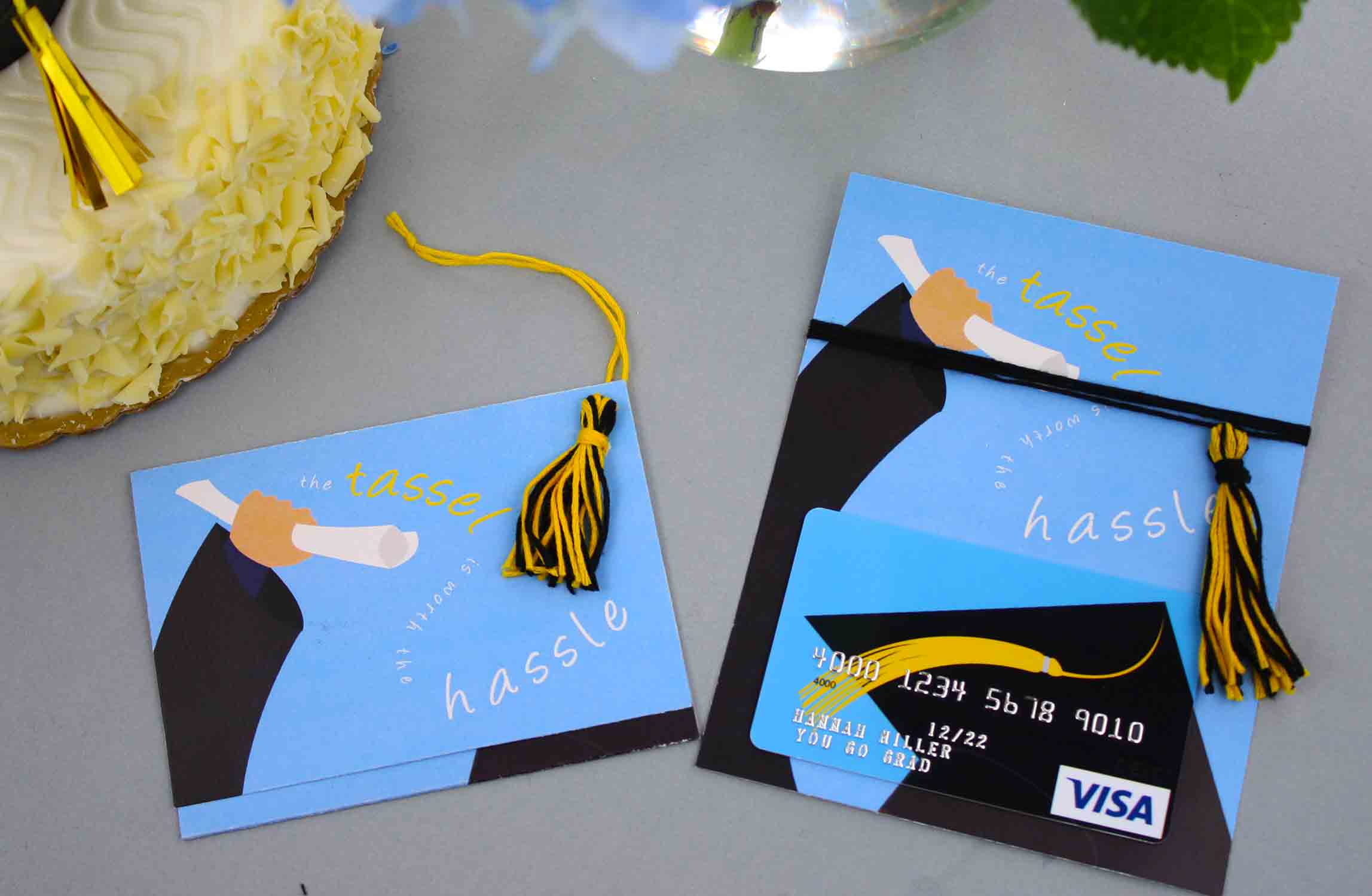 Free Printable} Graduation Gift Card: Tassel Worth the Hassle ...