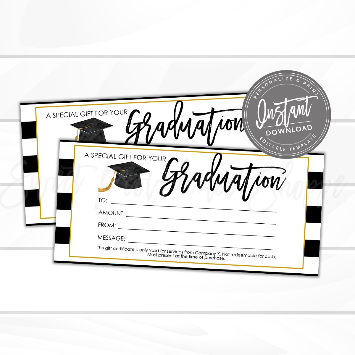 Free printable gift certificate graduation, Download Free printable