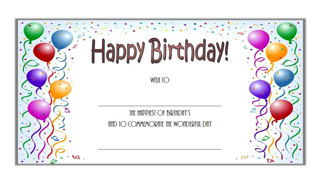 printable gift certificates birthday