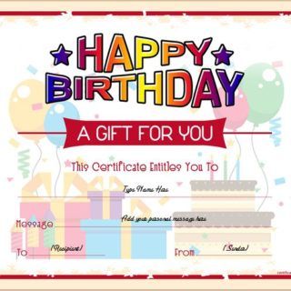 printable gift certificates birthday