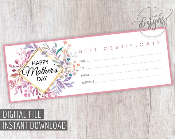 printable gift certificates for massage