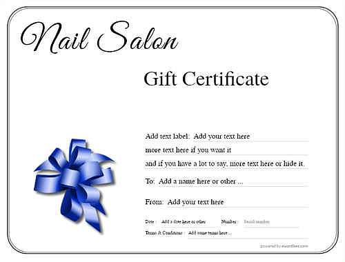 printable gift certificates for nails