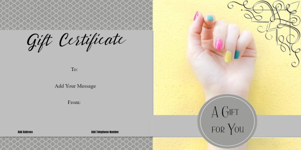 printable gift certificates for nails