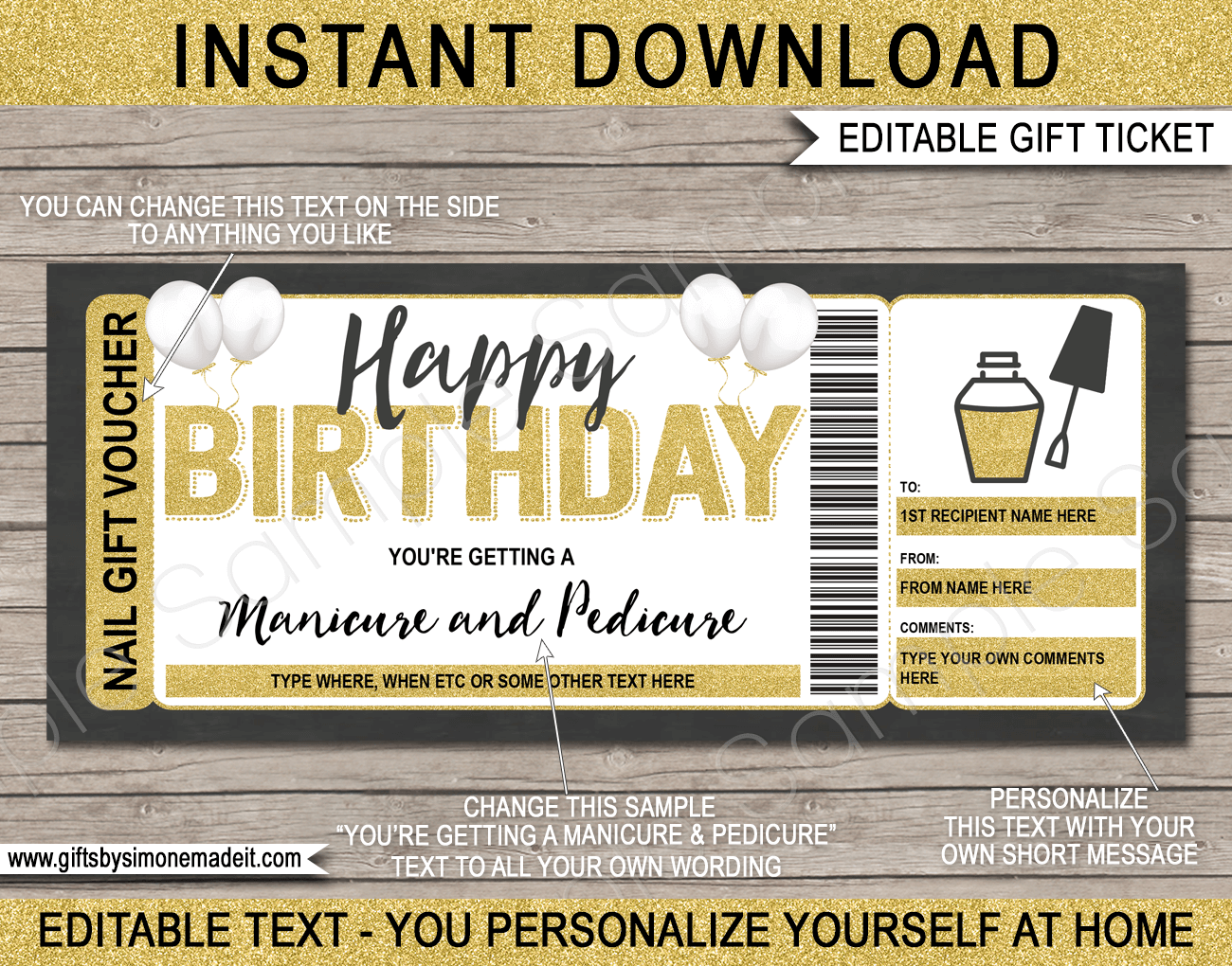 printable gift certificates for nails