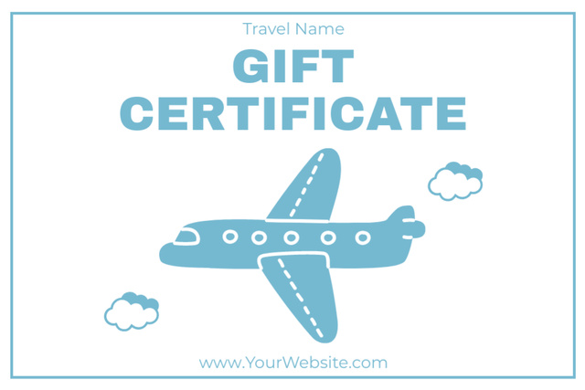 printable gift certificates for travel