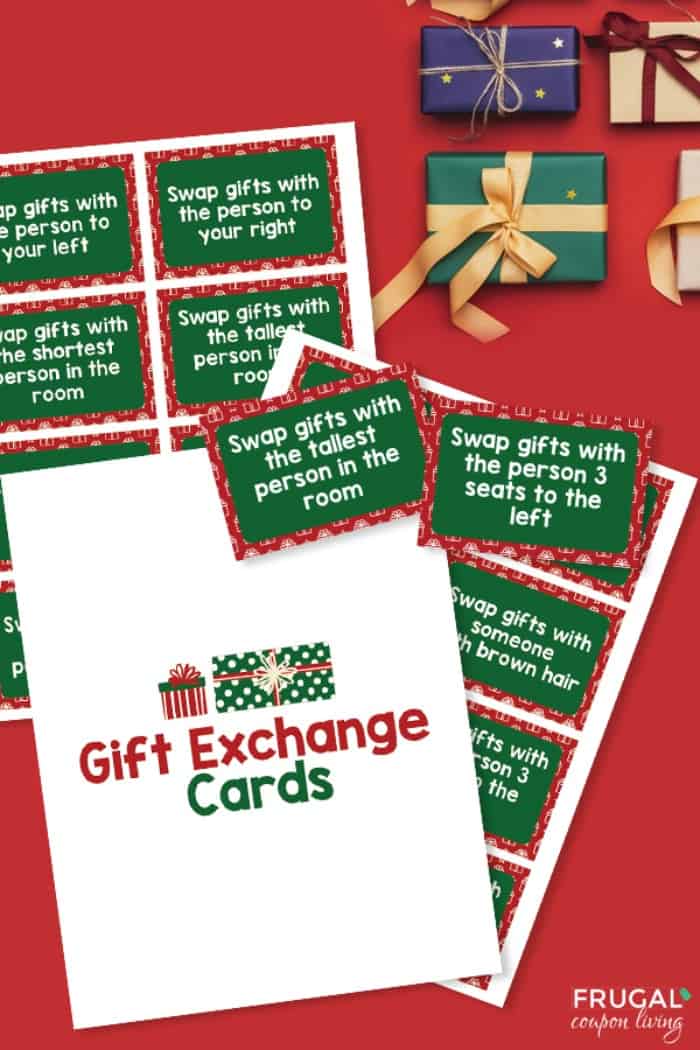 Christmas Gift Exchange Game Printable PDF - Fun for All Ages!