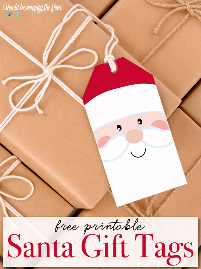 printable gift labels from santa
