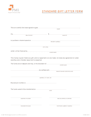 Gift Letter for Car: Complete with ease | airSlate SignNow