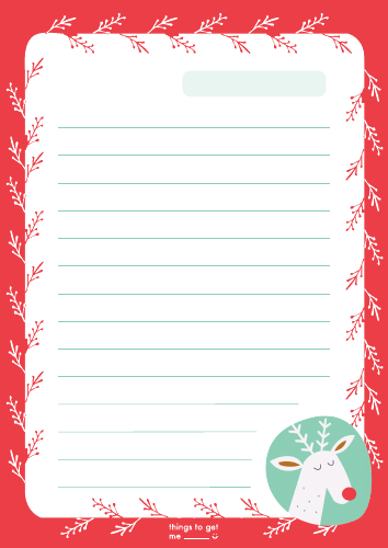 Printable Gift List Templates
