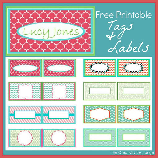 Free Printable Calling Cards,Tags and Labels...