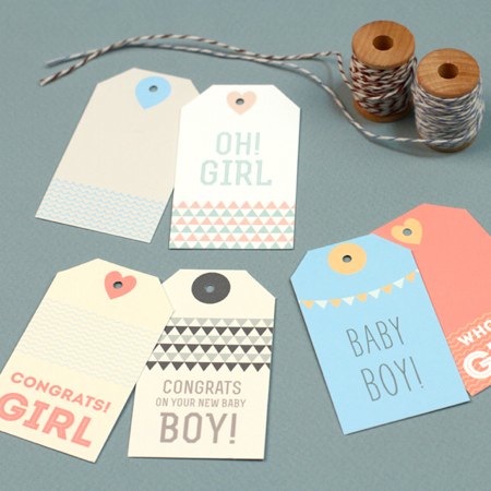printable gift tags baby boy