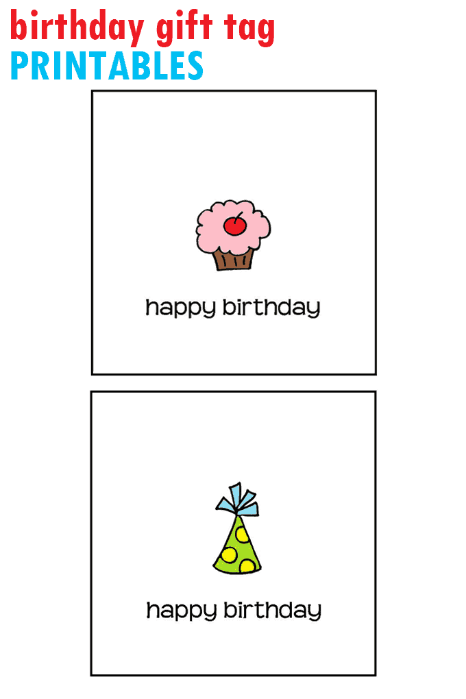 birthday gift tag printable, free gift tags you can print at home