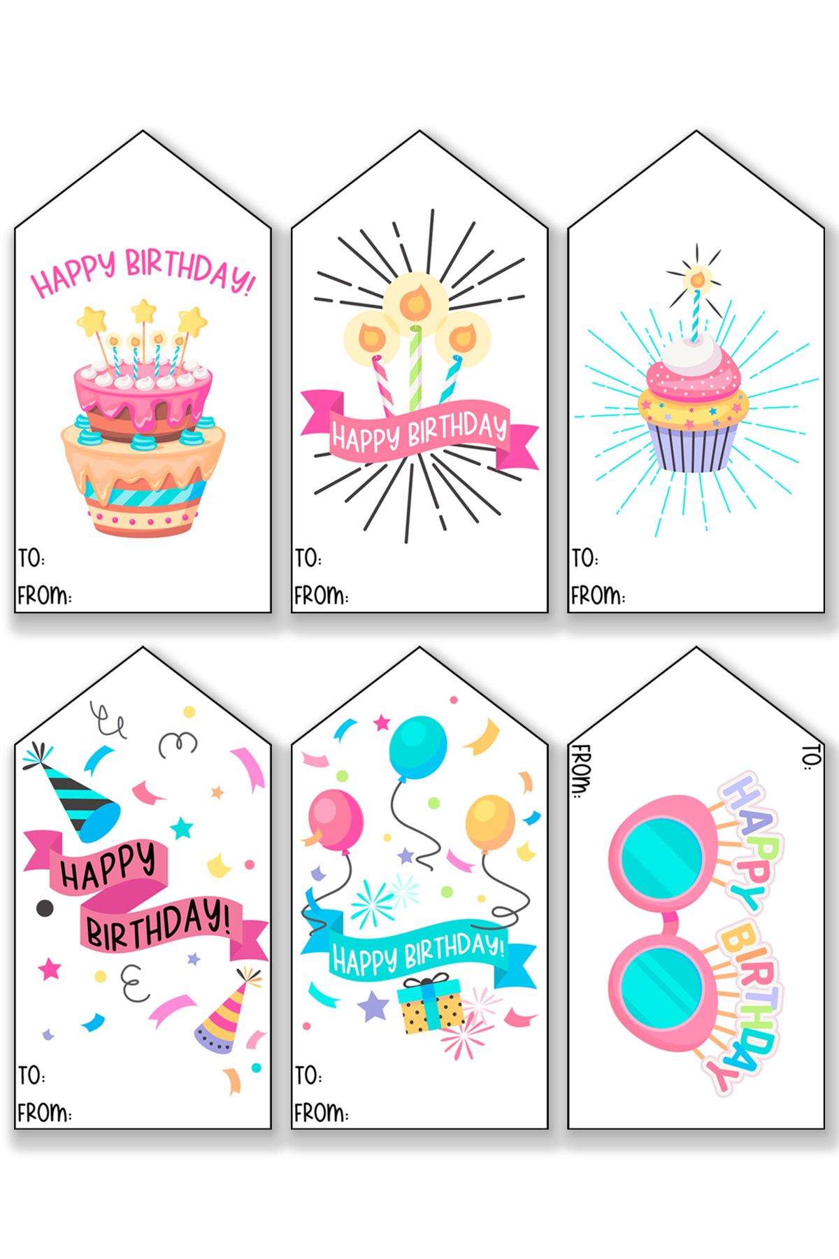 printable gift tags for birthday