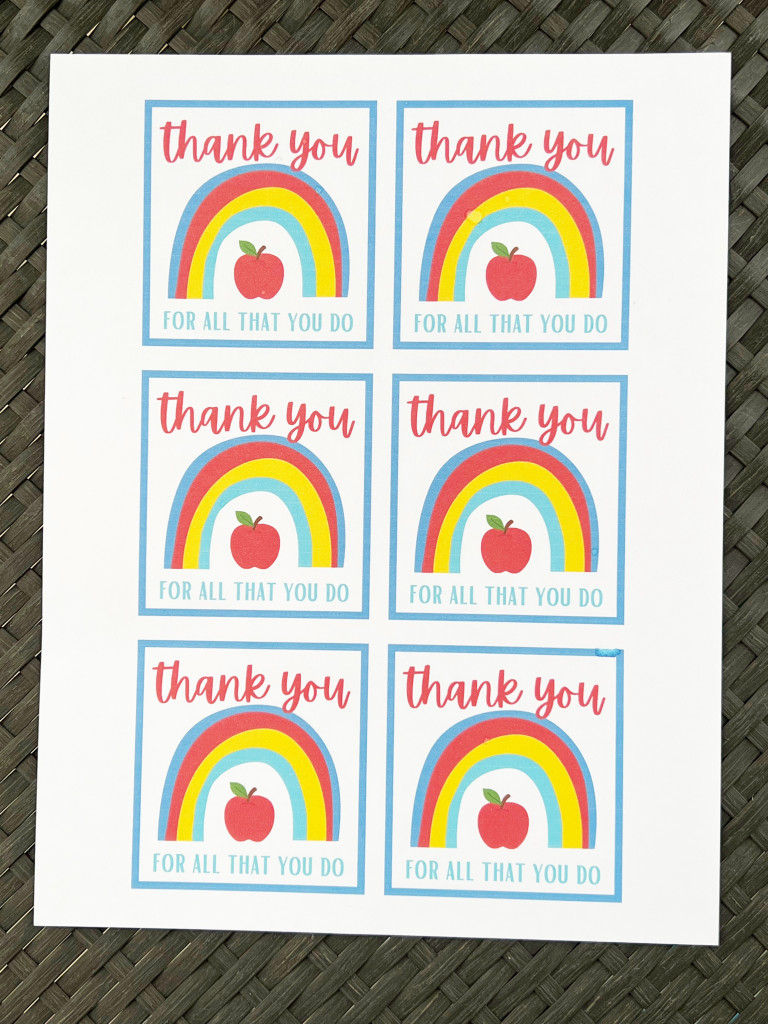 printable gift tags for teacher gifts