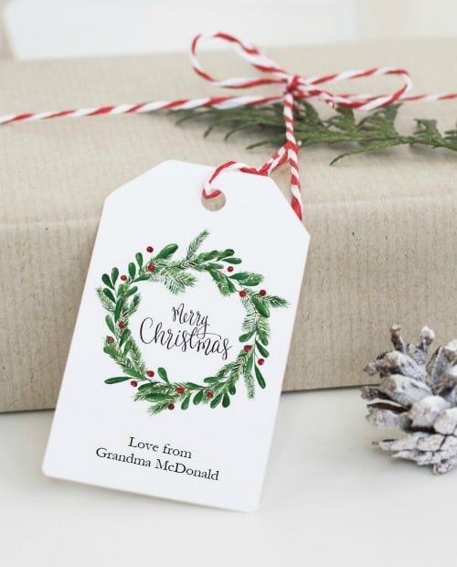 printable gift tags personalized