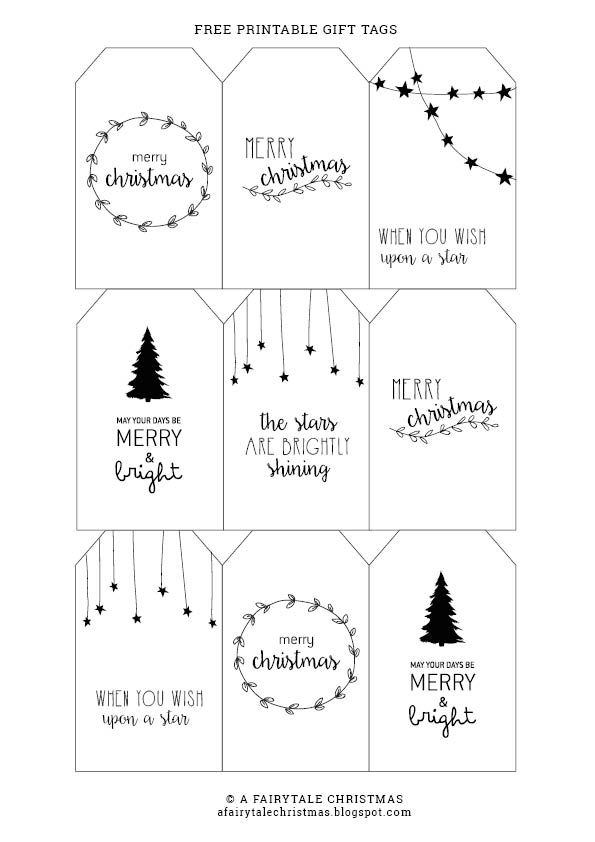 printable gift tags pinterest