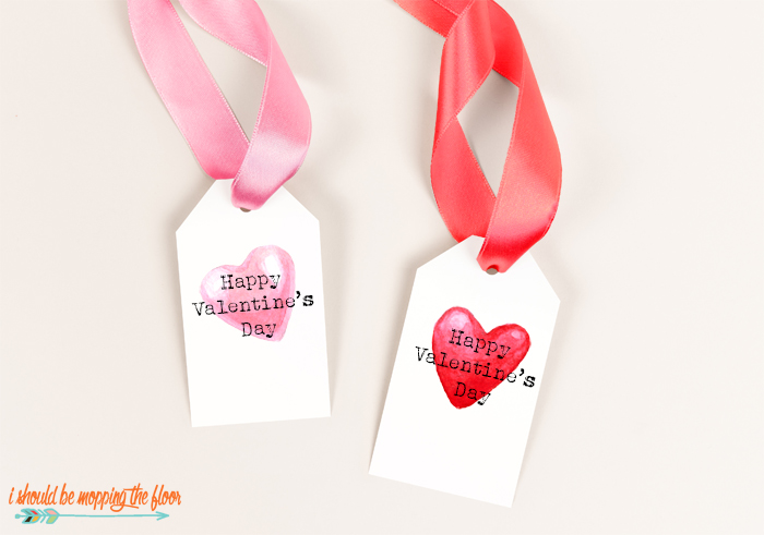 printable gift tags valentines