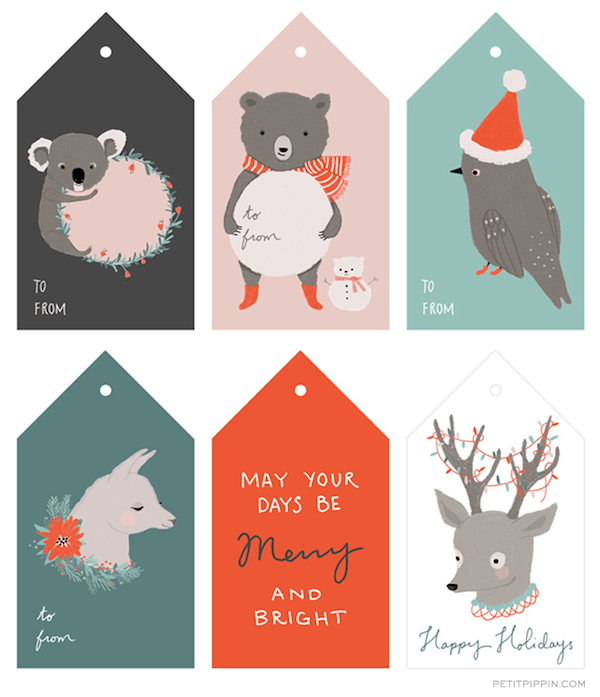 printable gift tags