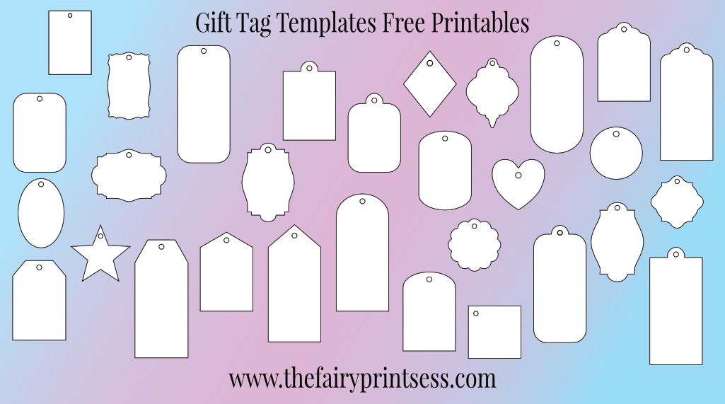 printable gift tags