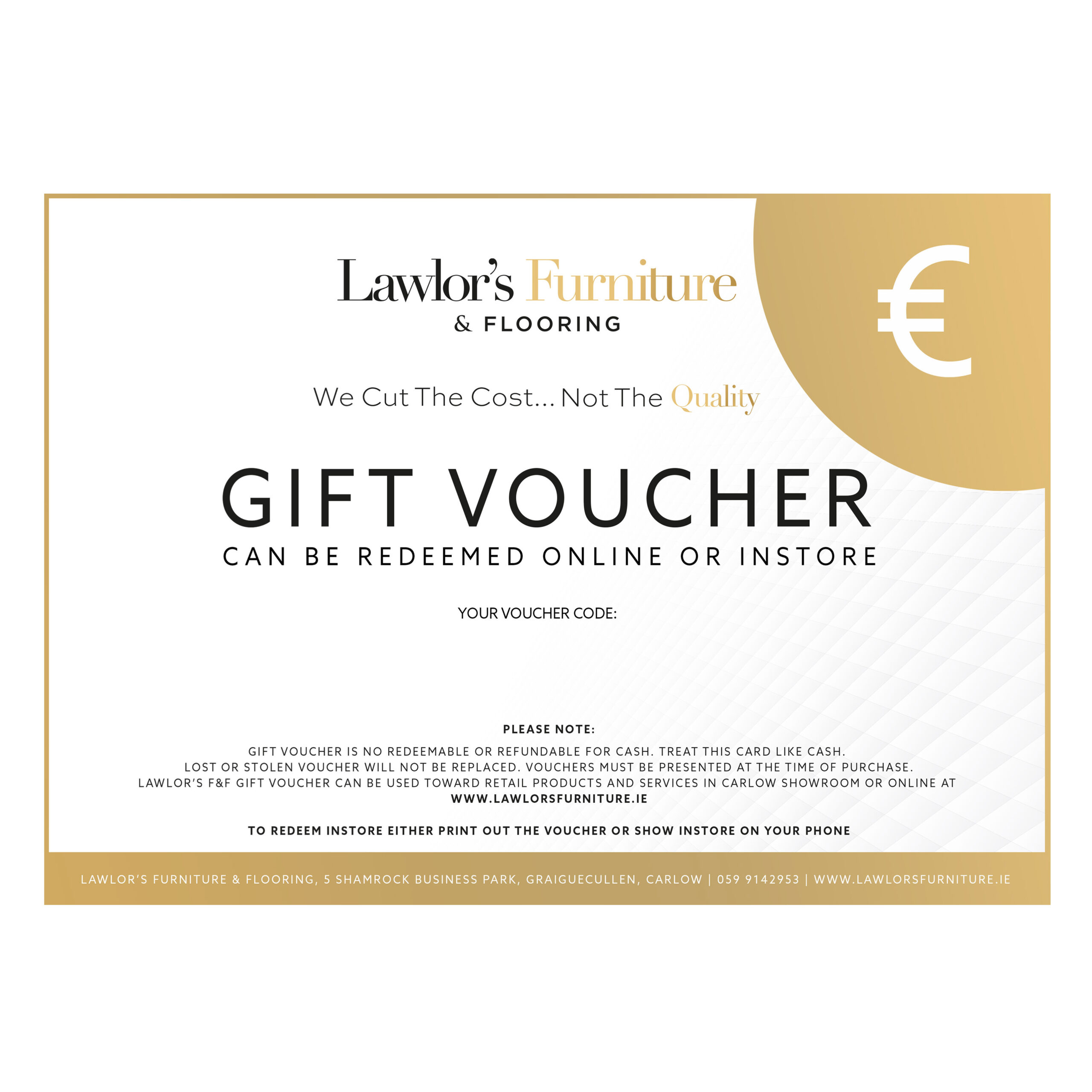 printable gift vouchers ireland