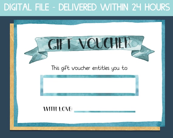 printable gift vouchers ireland