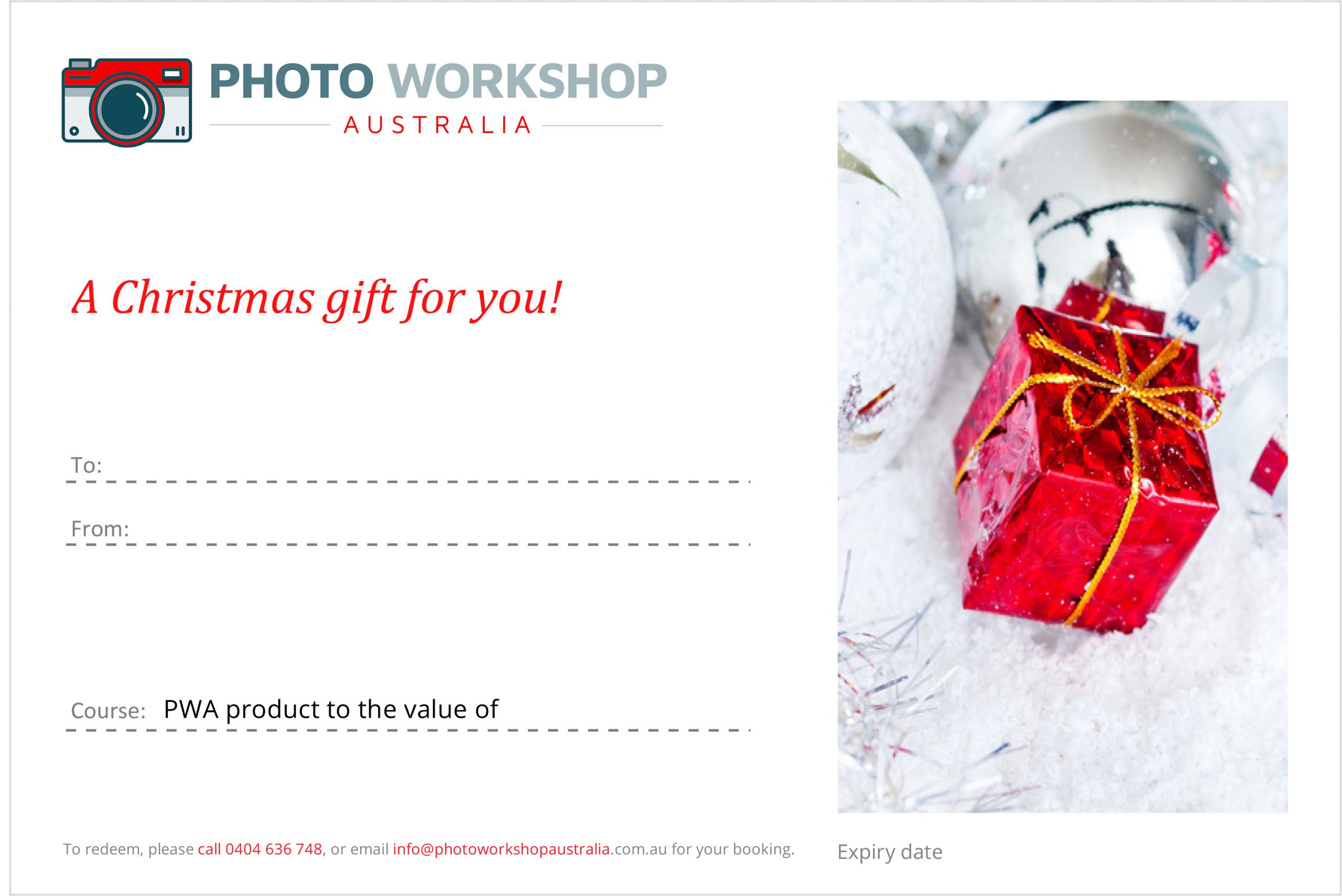 printable gift vouchers online australia
