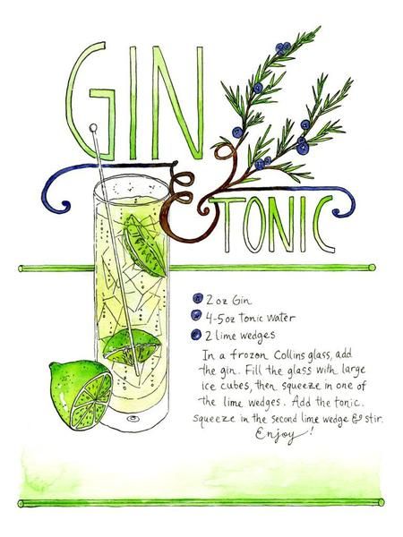 Printable Cocktail Recipe Cards - Easy Cocktail Recipes