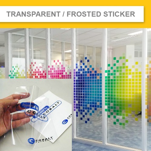 TRANSPARENT STICKER &  FROSTED STICKER SYDNEY MELBOURNE BRISBANE ...