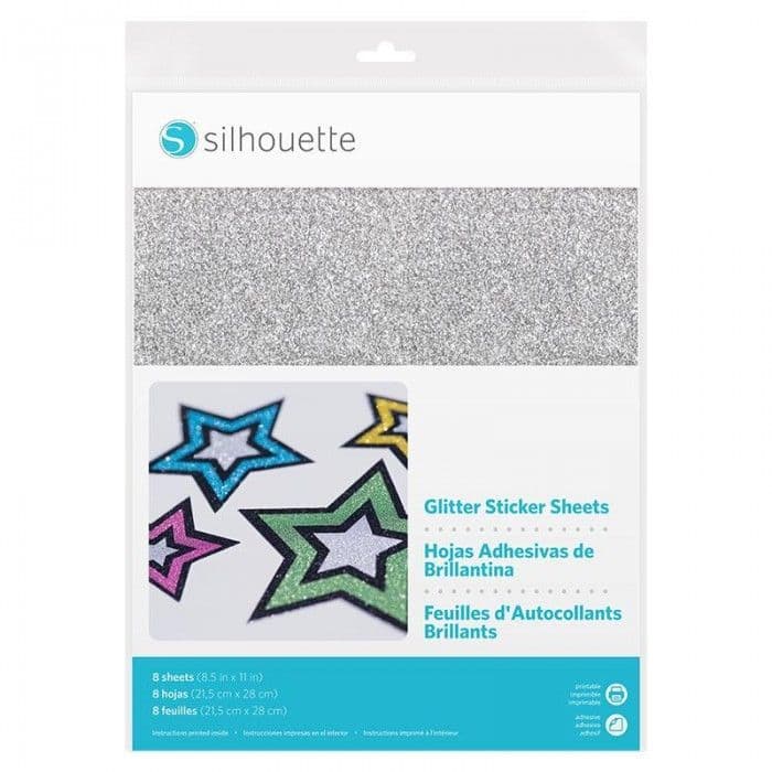 Custom Glitter Stickers | Durable &  Easy To Apply