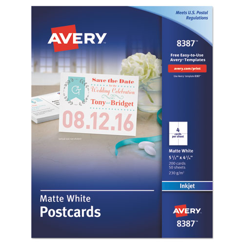 printable glossy postcards