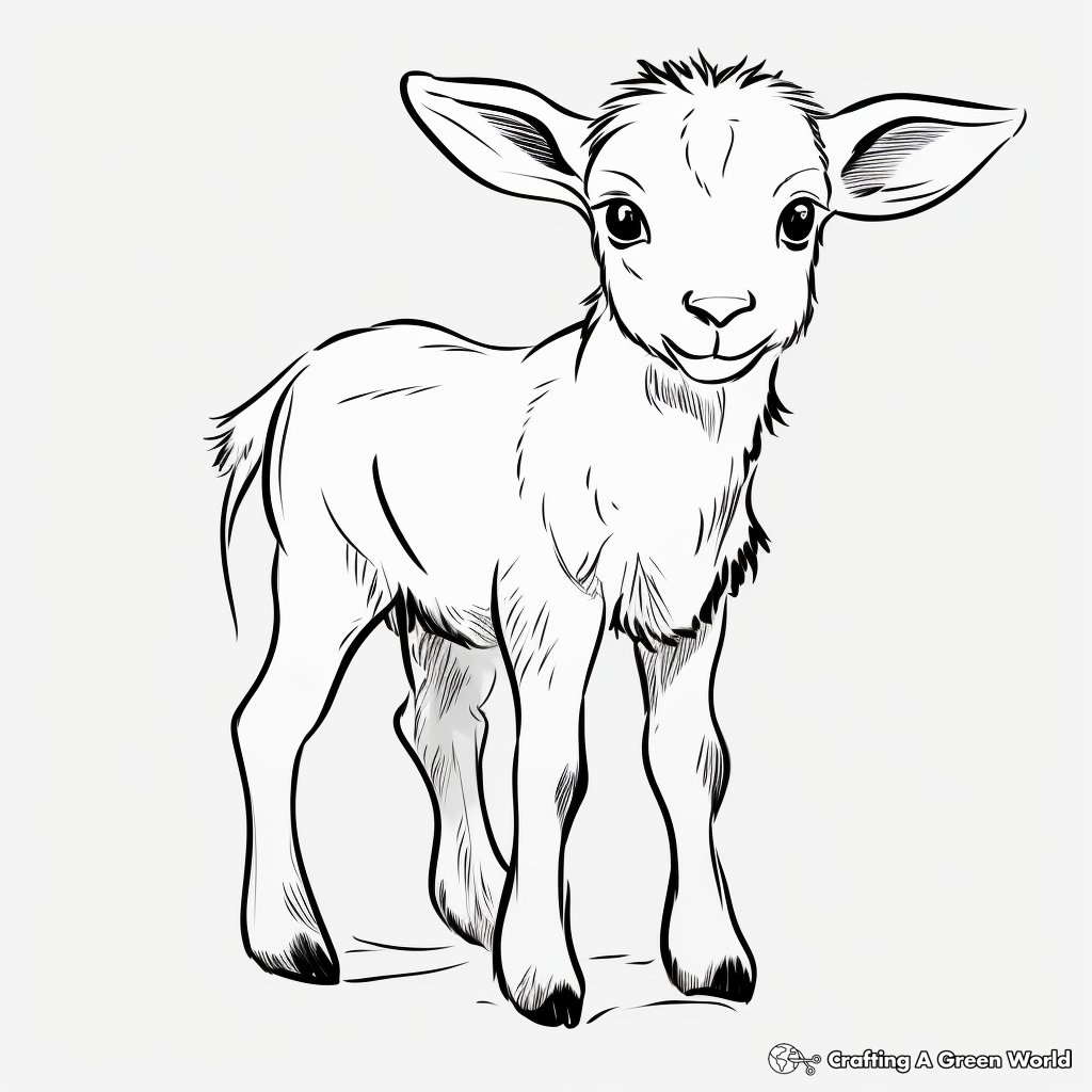 printable goat pictures