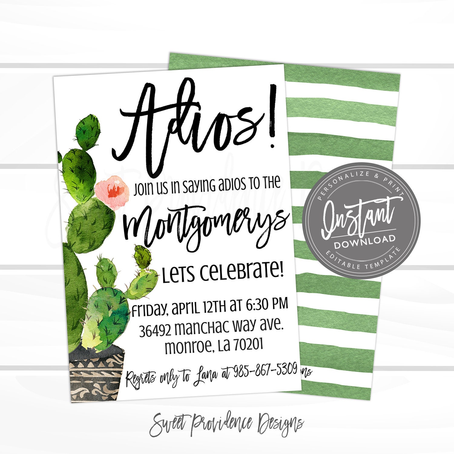 printable going away party invitations