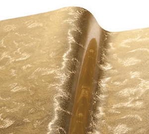 RTape VinylEfx Printable Metalized Vinyl - Durable Florentine Leaf Gold