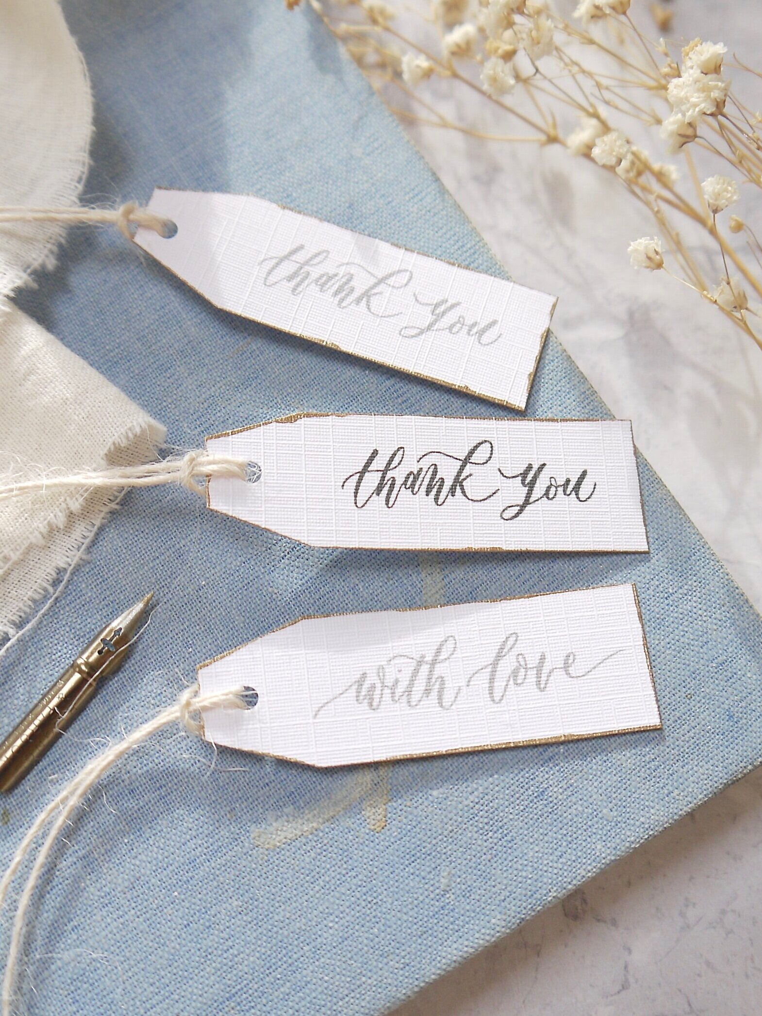 Free Printable Thank You Tags — Mirabelle Makery
