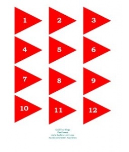 Golf Flags Template | PDF
