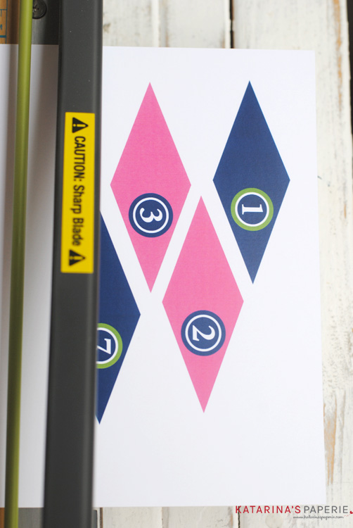 Golf Cupcakes with Free Printable Golf Flags -
