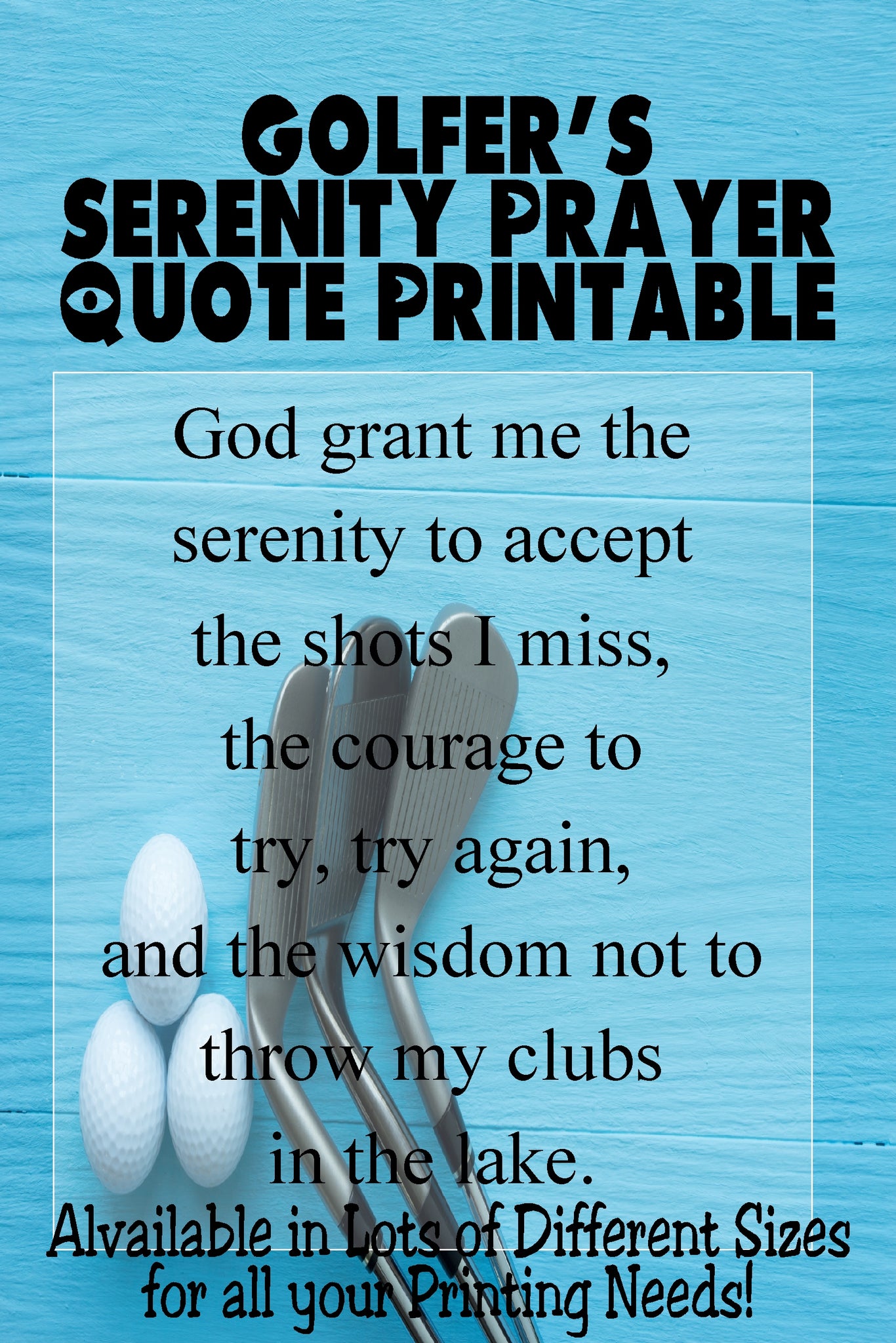 printable golf quotes