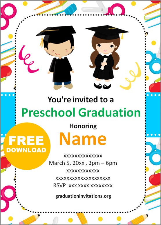 printable graduation announcement templates free