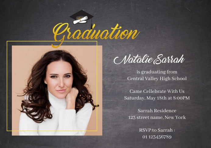 printable graduation announcement templates free