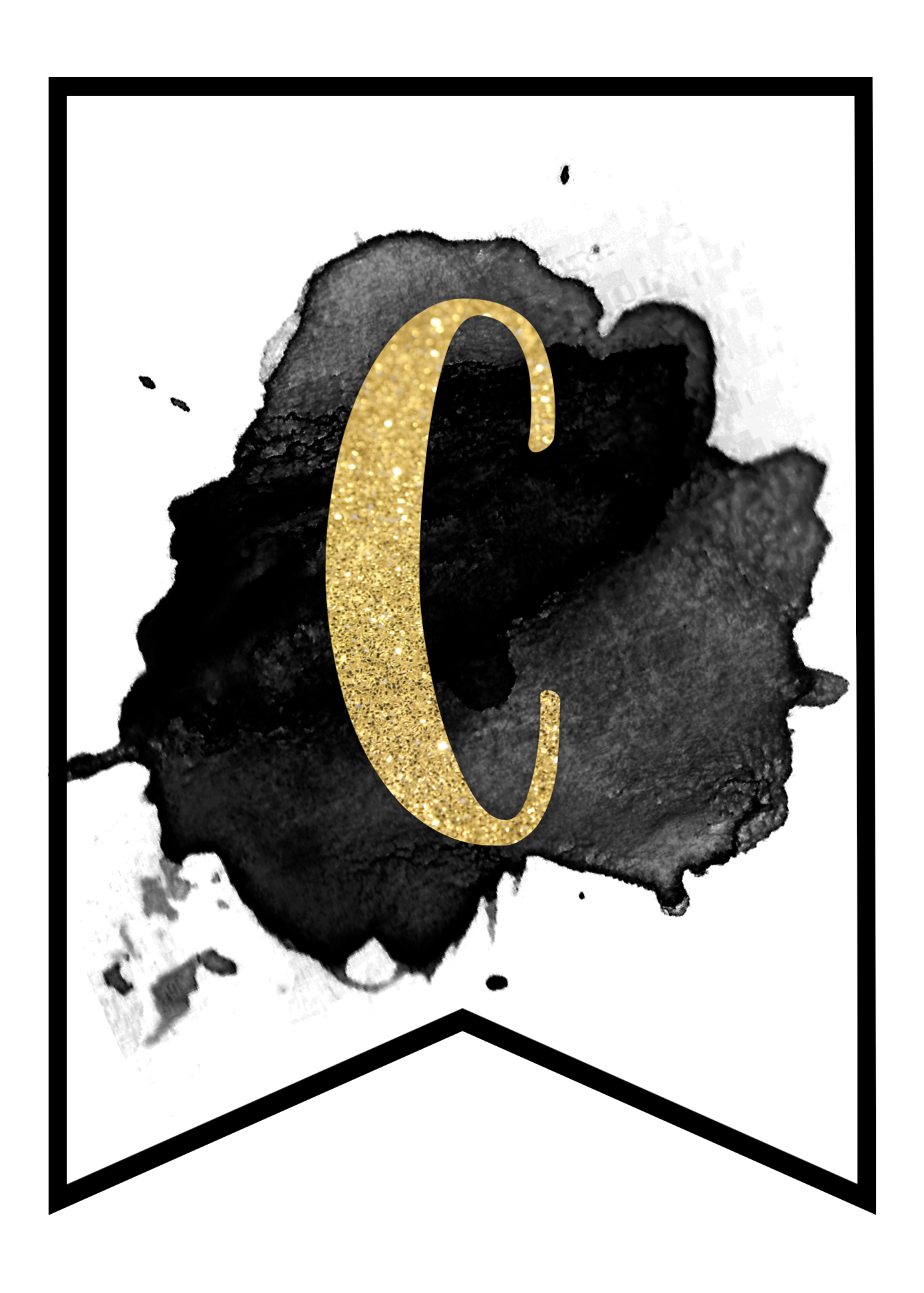 Free Printable Graduation Banner - Paper Trail Design - Worksheets Library for Free Printable Graduation Banner Letters