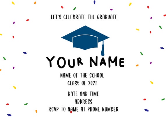 printable graduation invitations for preschool