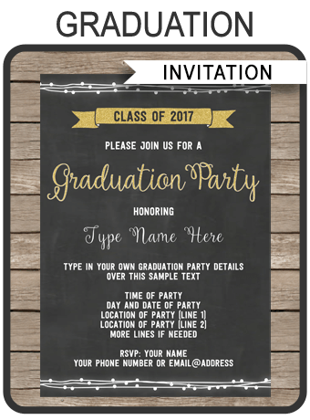 printable graduation templates