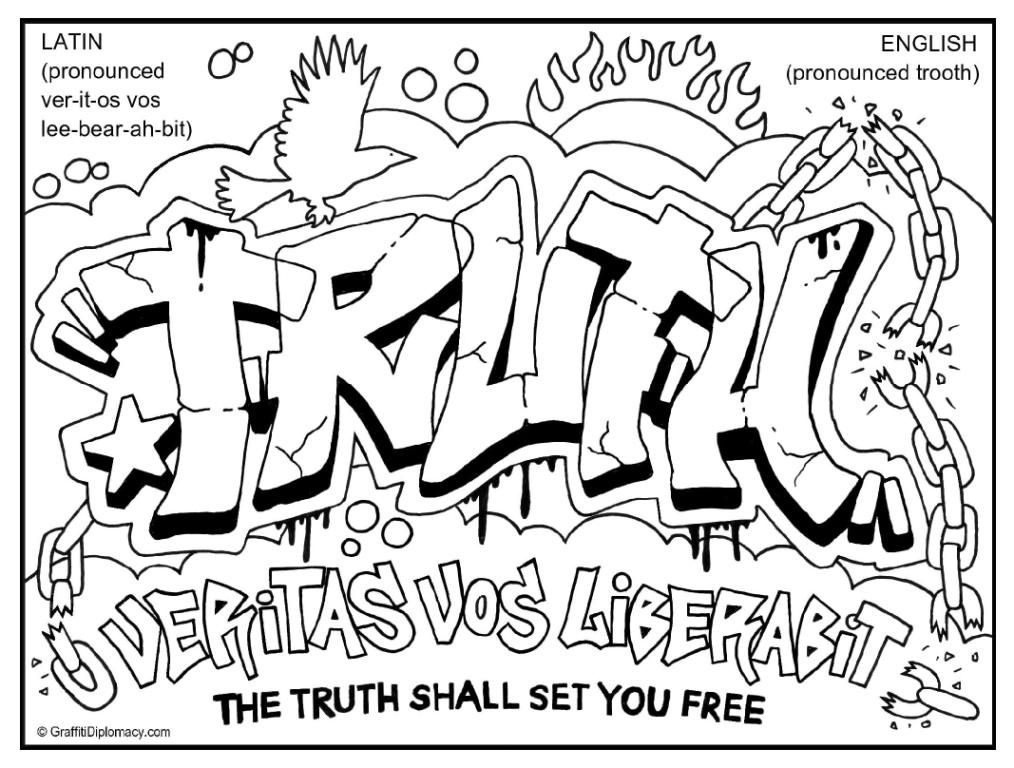 printable graffiti drawings
